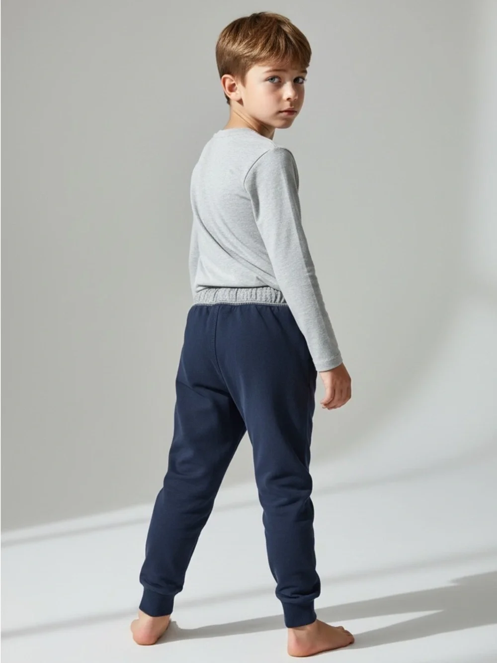 Carter’s 100% cotton deep blue sweatpants Boys 18 Months elastic waist pull-on